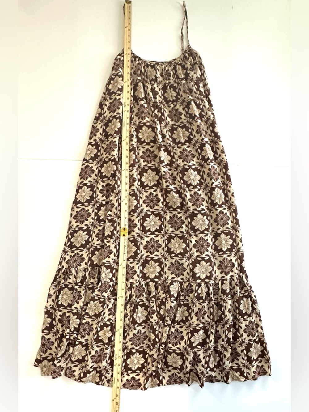 J.Crew Caspia Dress in Chocolate Floral Crepe de Chine | XL | NWT - Picture 7 of 15